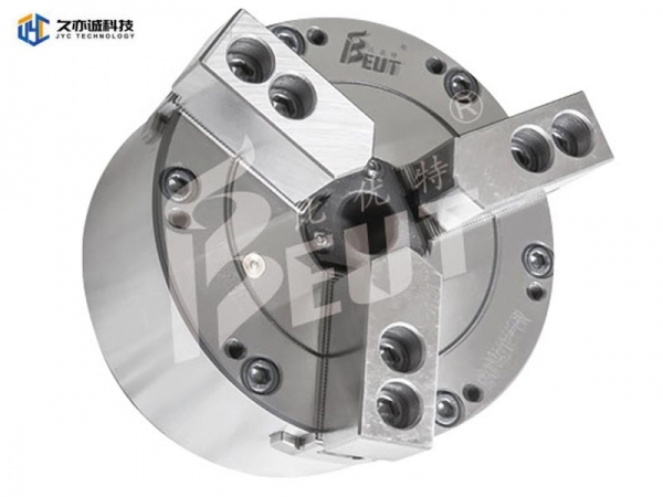 High precision 3 Jaw solid pneumatic chuck