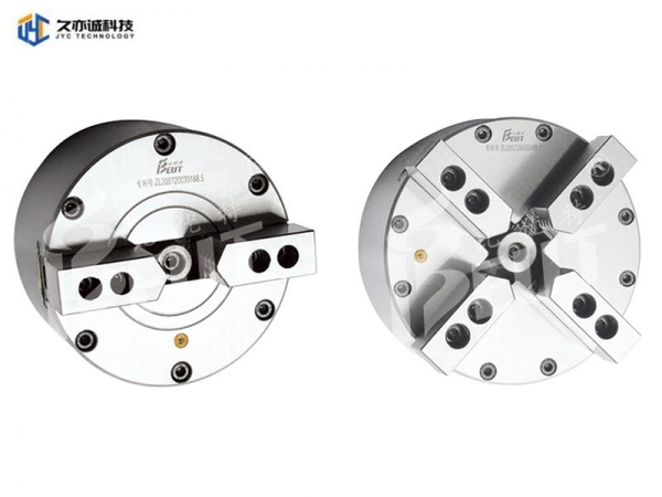 Two or four Jaw solid pneumatic chuck
