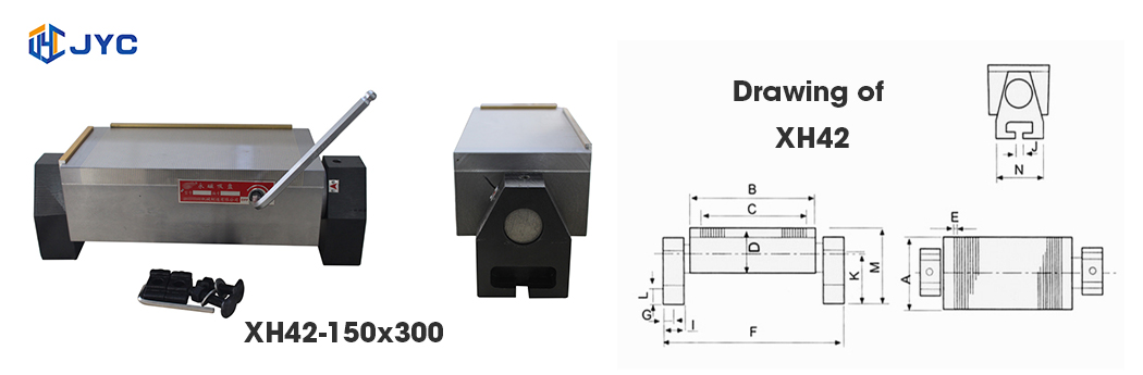 XH42   Rotary permanent magnetic chuck