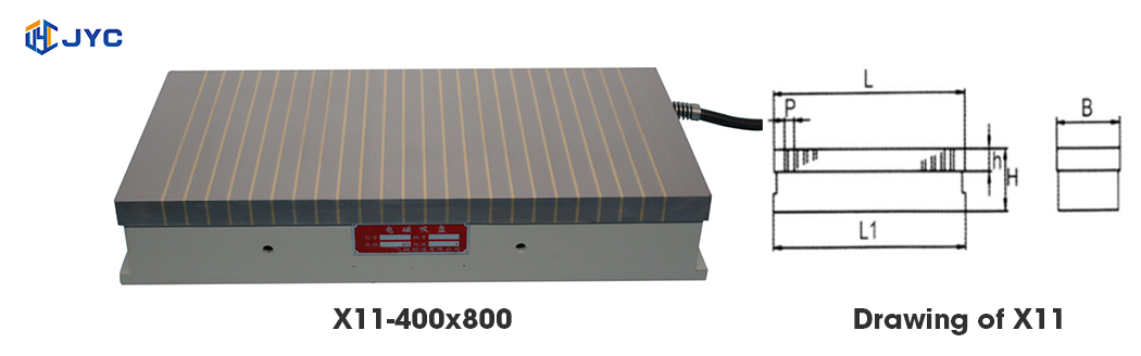 X11   electromagnetic chuck for grinding